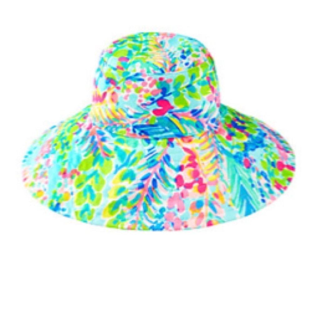 Lilly Pulitzer Sun Hat in Catch the Wave